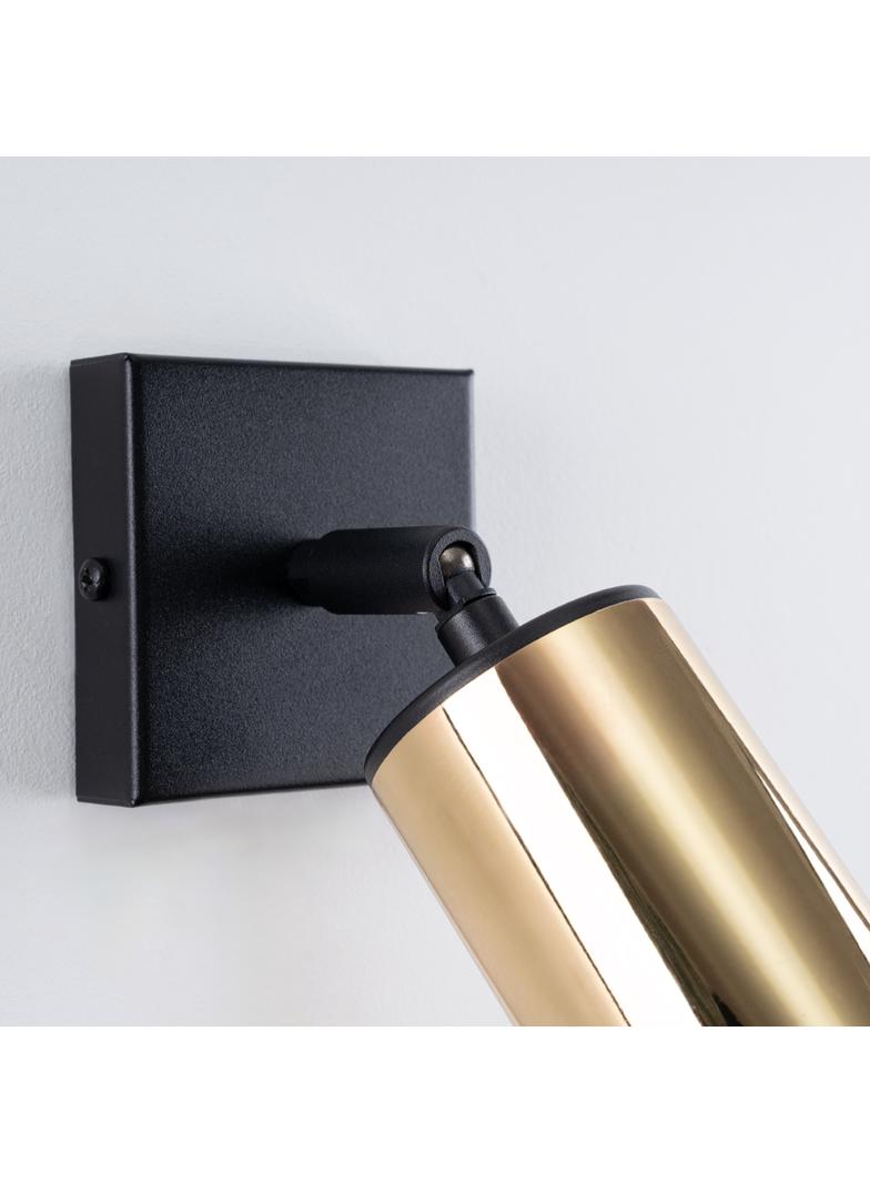 Kinkiet WINX czarny/złoty