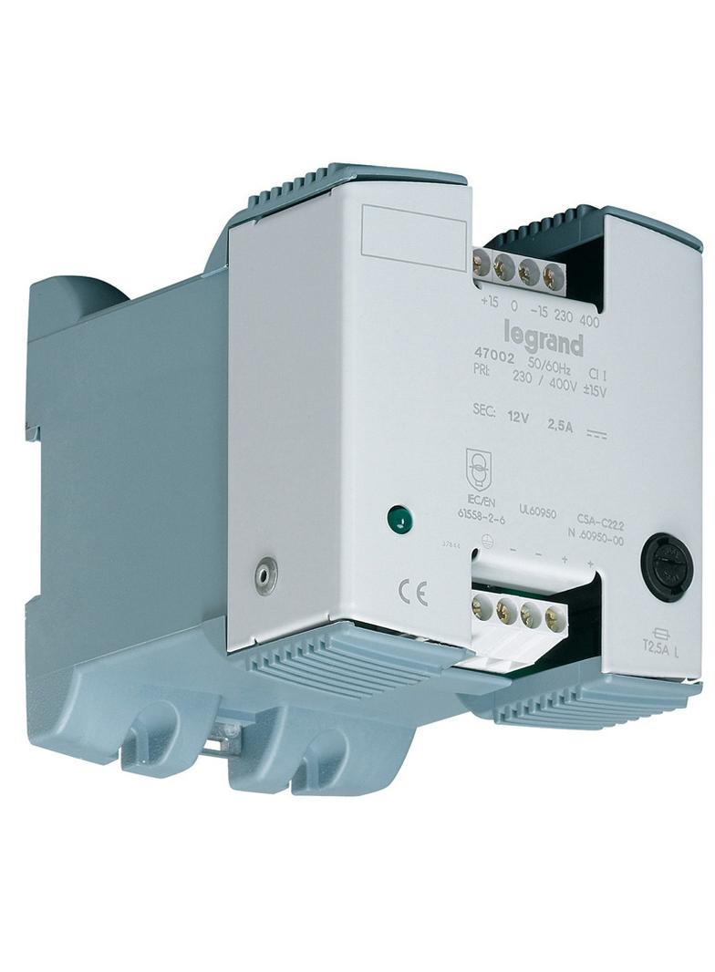ZASILACZ JEDNOFAZOWY Z FILTREM 230-400 V/48 V 1 A, Legrand