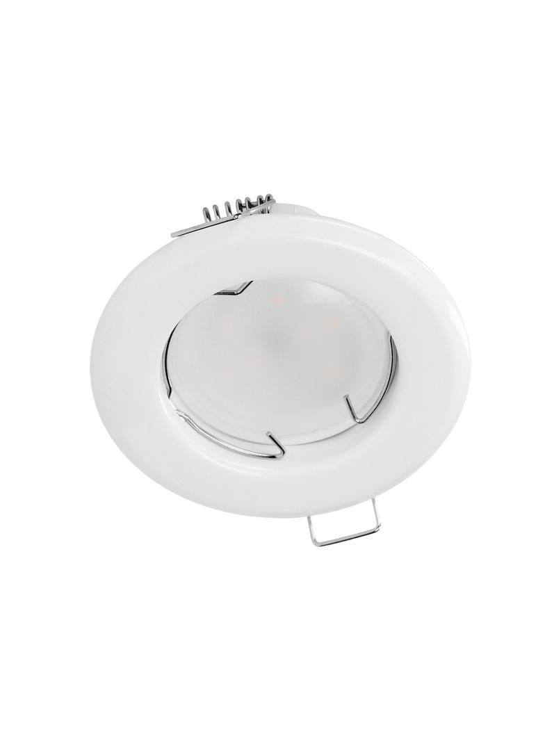 SUTRI RC ramka dekoracyjna oprawy punktowej, MR16/GU10 max 50W, okrągła, stała, biała AD-OD-6175/W ORNO