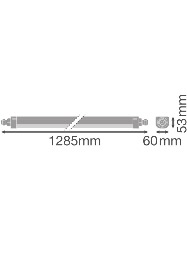 Oprawa hermetyczna DAMP PROOF COMP TH 1200 V 33W 865 IP66 PS LEDVANCE