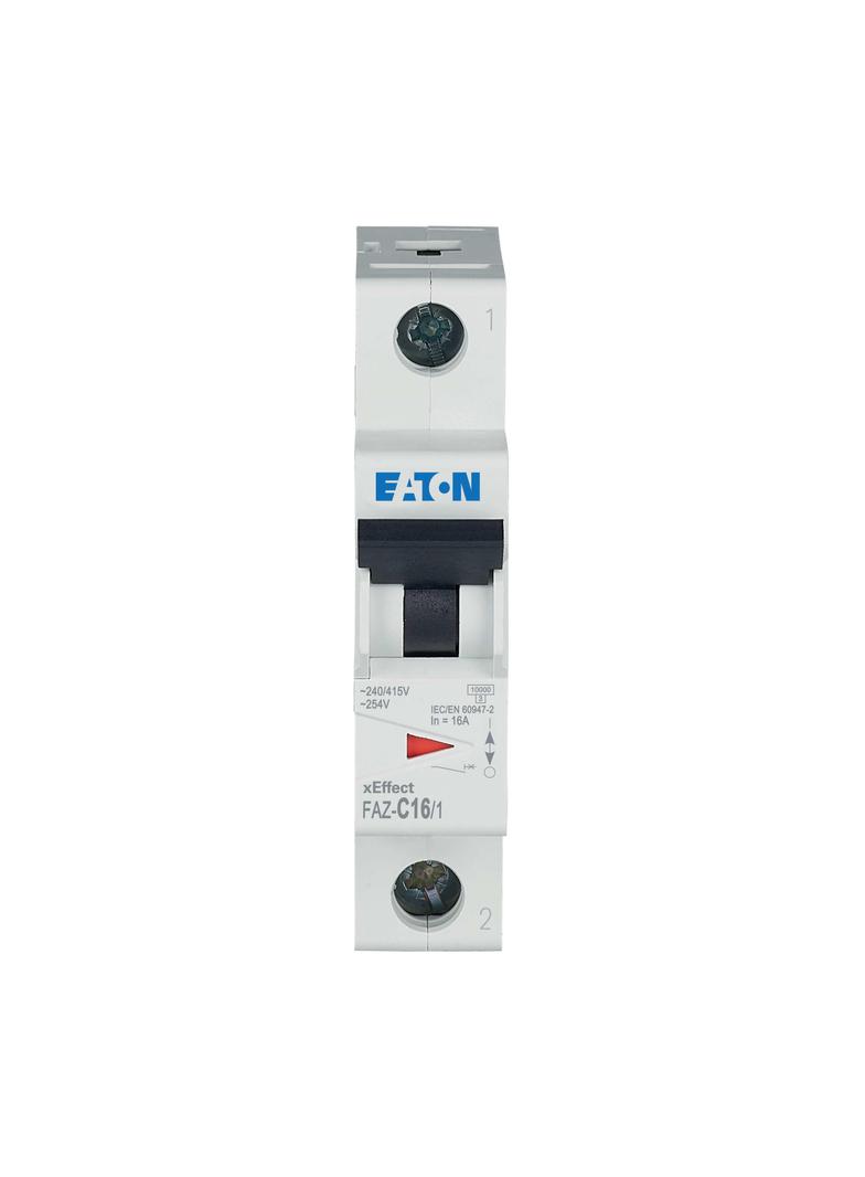 FAZ-C16/1 Wyłącznik nadprądowy 15kA C16A 1P 278561 EATON