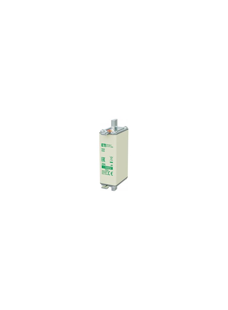 Wkładka topikowa NH silnikowa NH00 85 aM 25A 1000V 004182485 ETI