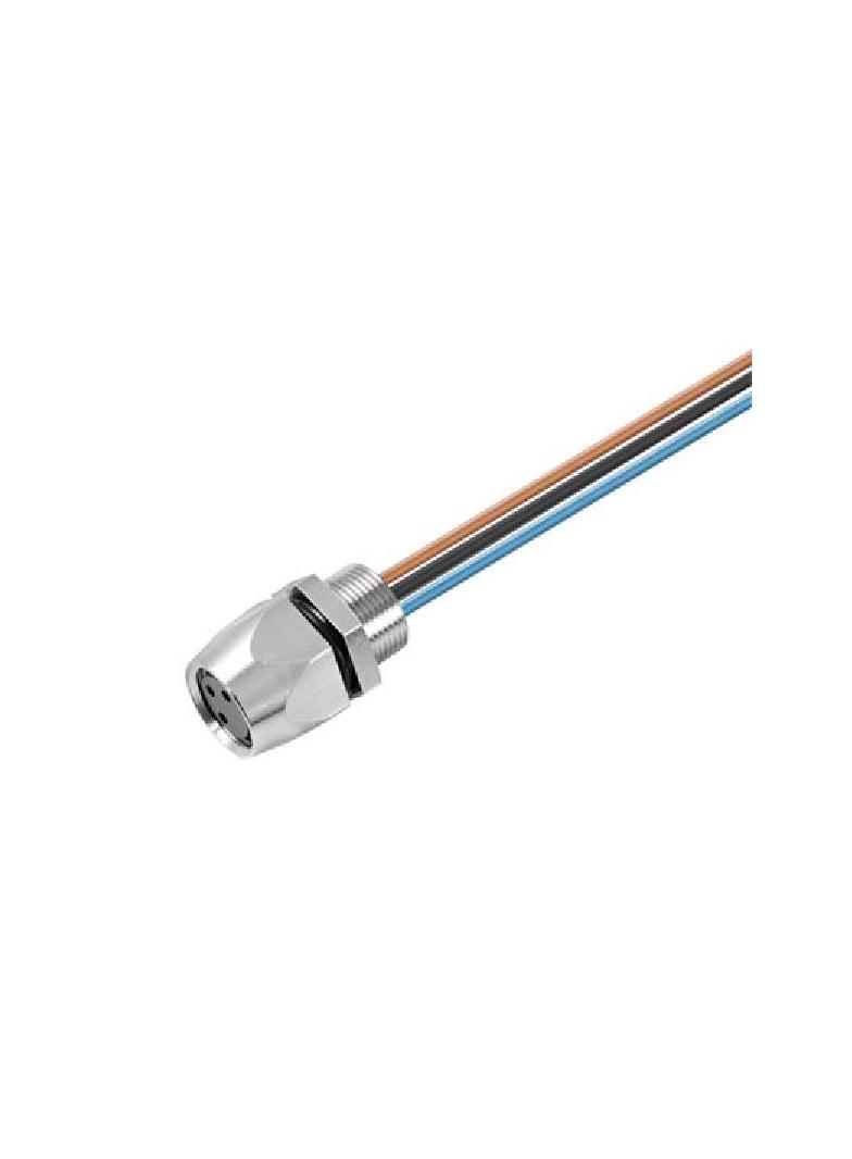SAIE-M8B-4-HW-0.5U Złącze okrągłe, do wbudowania (z kablem), nr katalogowy 1340940000