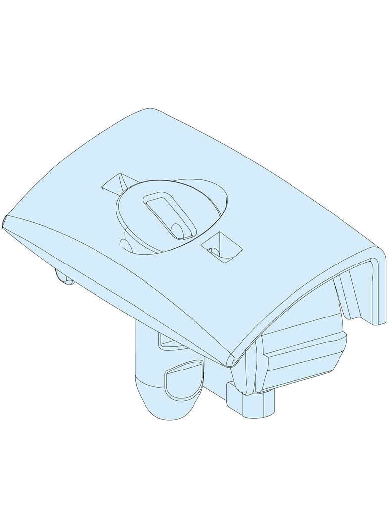 Rozdzielnice PrismaSet, zamknięcia do płyt czołowych 20 sztuk