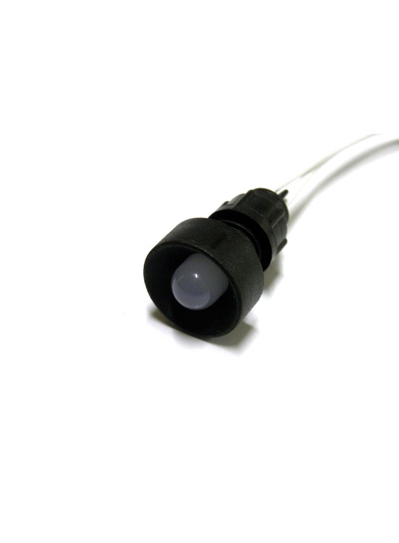 Klp10W/230V ,  Kontrolka diodowa, klosz 10 mm, 230V, biały