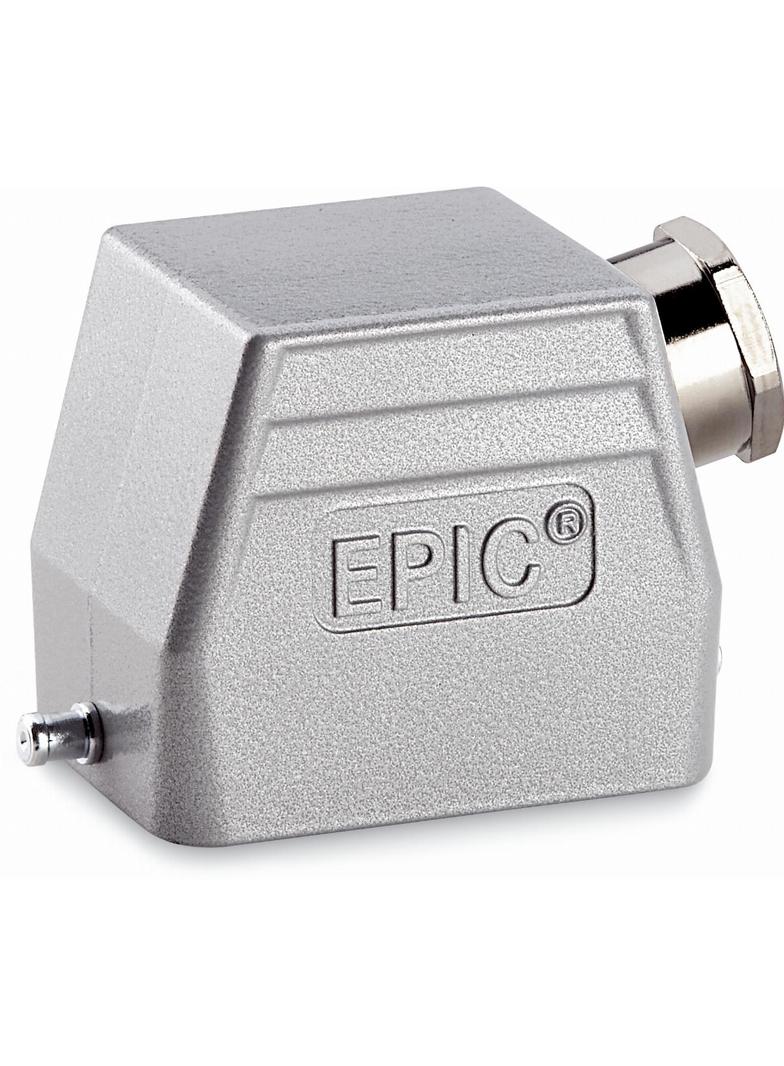 H-B 6 TS 16 ZW. OBUDOWA WTYCZKI Z WEJŚCIEM BOCZNYM