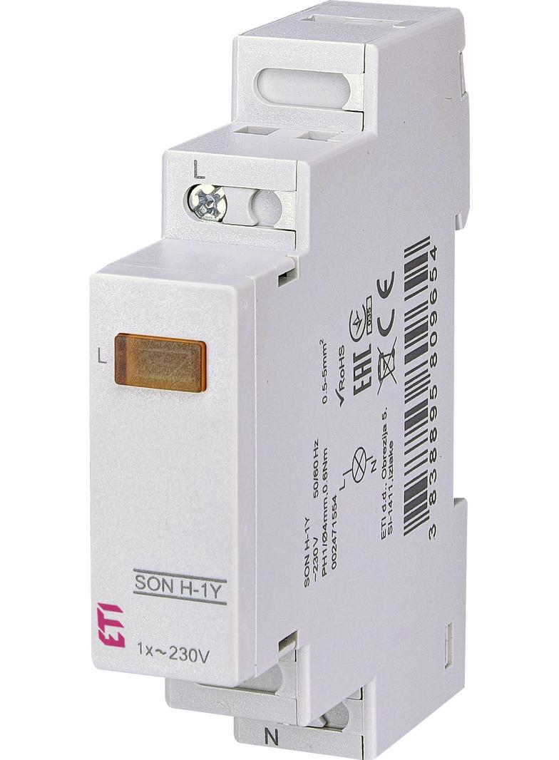 Sygnalizator obecności napięcia (1 x żółta LED) SON H-1Y 002471554 ETI