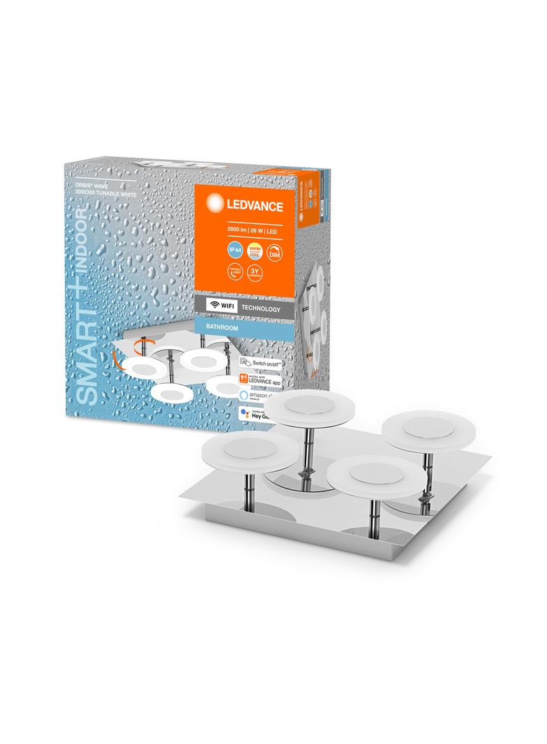 SMART WIFI ORBIS WAVE 300SQ IP44 TW CR LEDVANCE