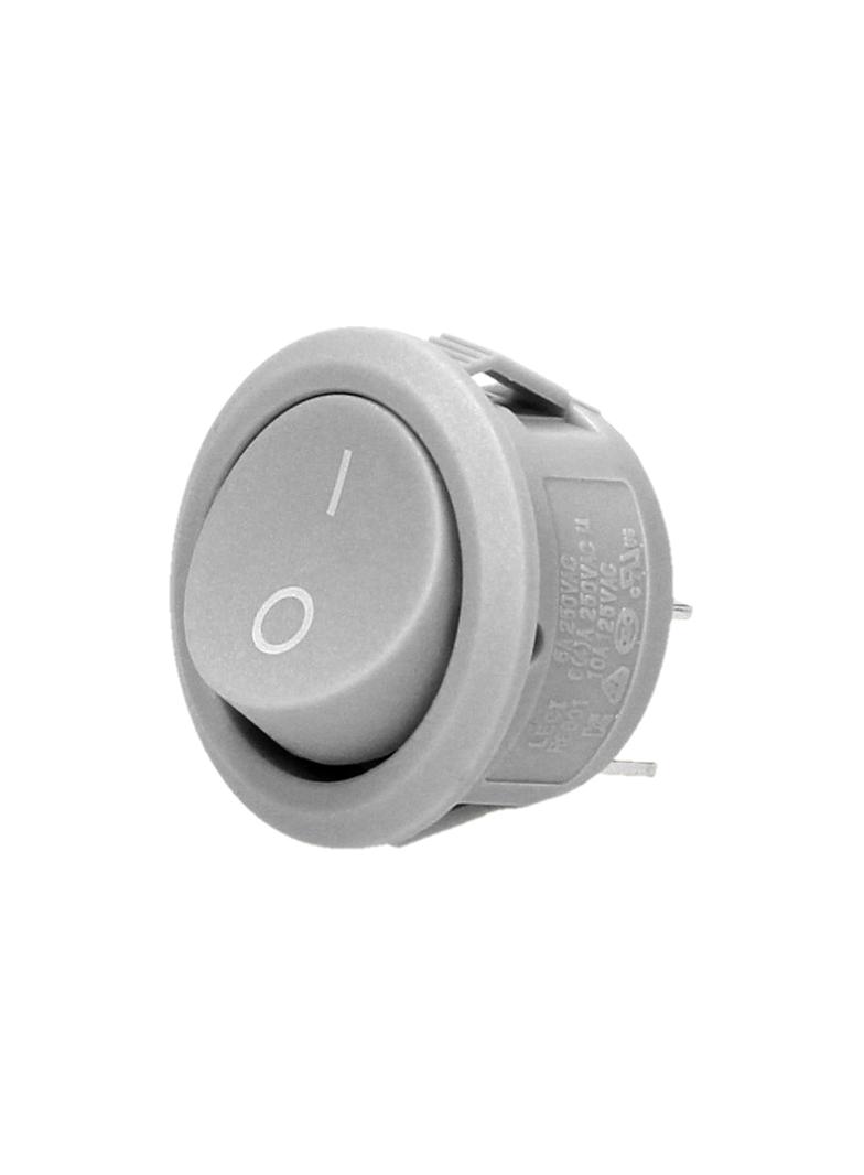 Łącznik kołyskowy okrągły, szary OR-AE-13180/G ORNO