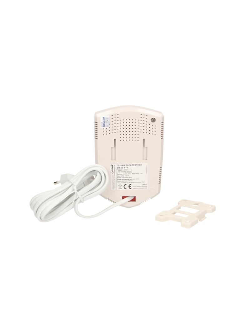 Czujnik gazu ziemnego sieciowy z wyjściem przekaźnikowym OR-DC-614 ORNO