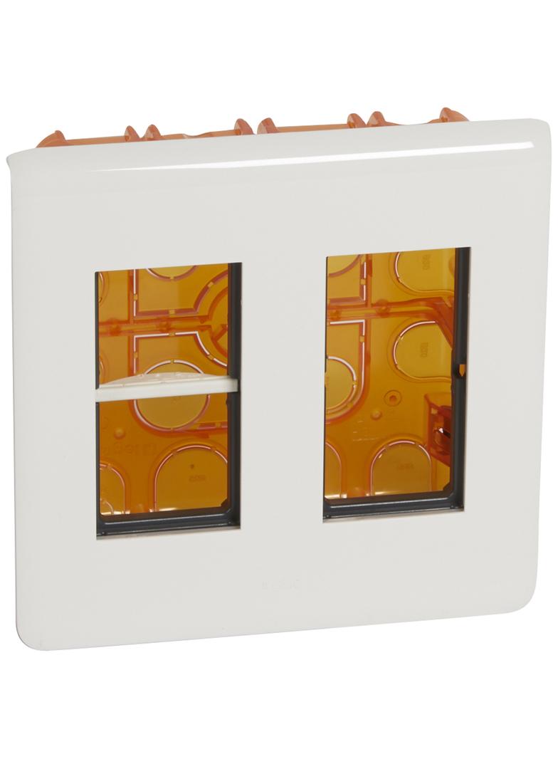 Mosaic Zestaw Do Motażu Podtynkowego2x4 Moduły Pionowo 078872L LEGRAND