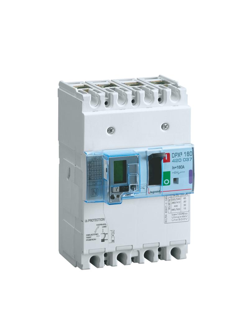 Wyłącznik DPX3 160 Z Zab. R-Pr. 4P 40A 16kA 420032 LEGRAND
