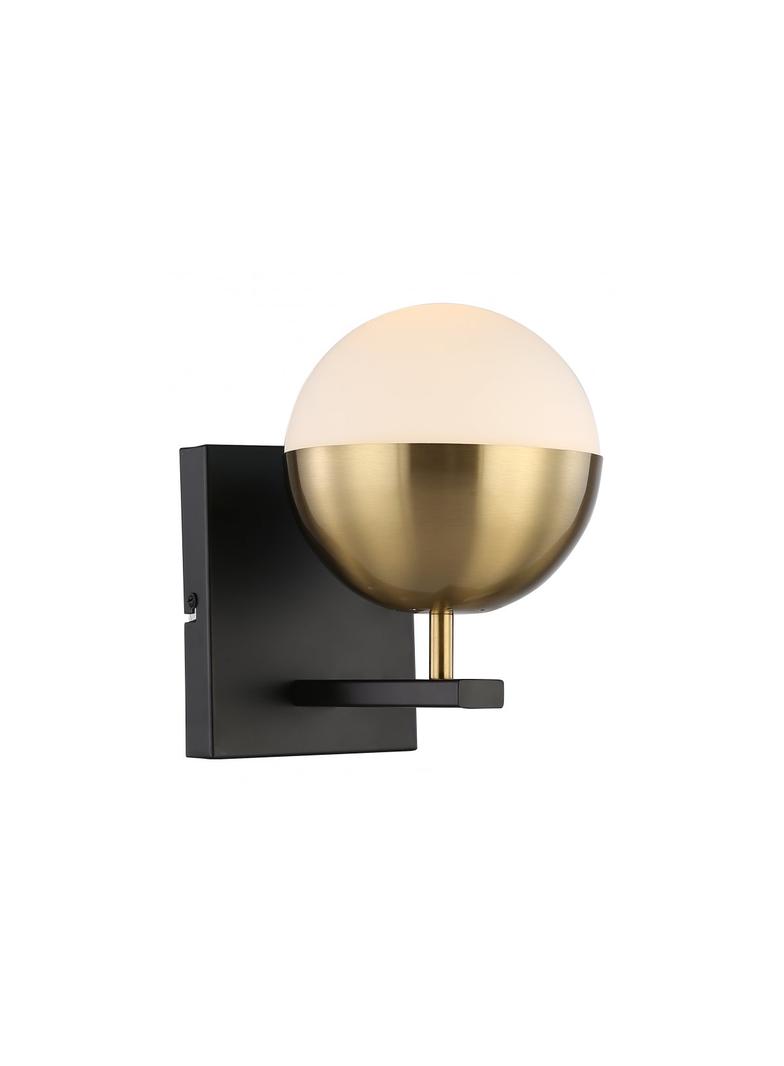 OPRAWA ŚCIENNA ABIES, 3404, AC220-240V, 50/60Hz, 1*E27, IP20, POJEDYNCZA, ZŁOTA