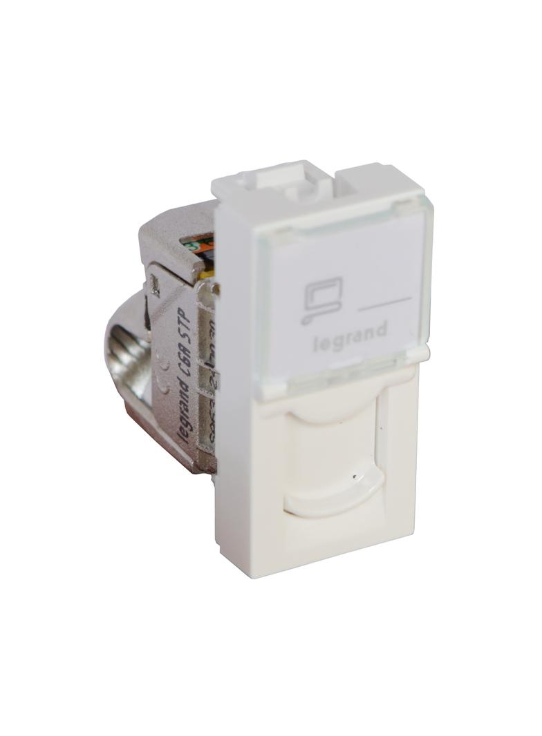 M45: 1M 1Xrj45 Kat. 6A Stp Antybakteryjne 076584 LEGRAND