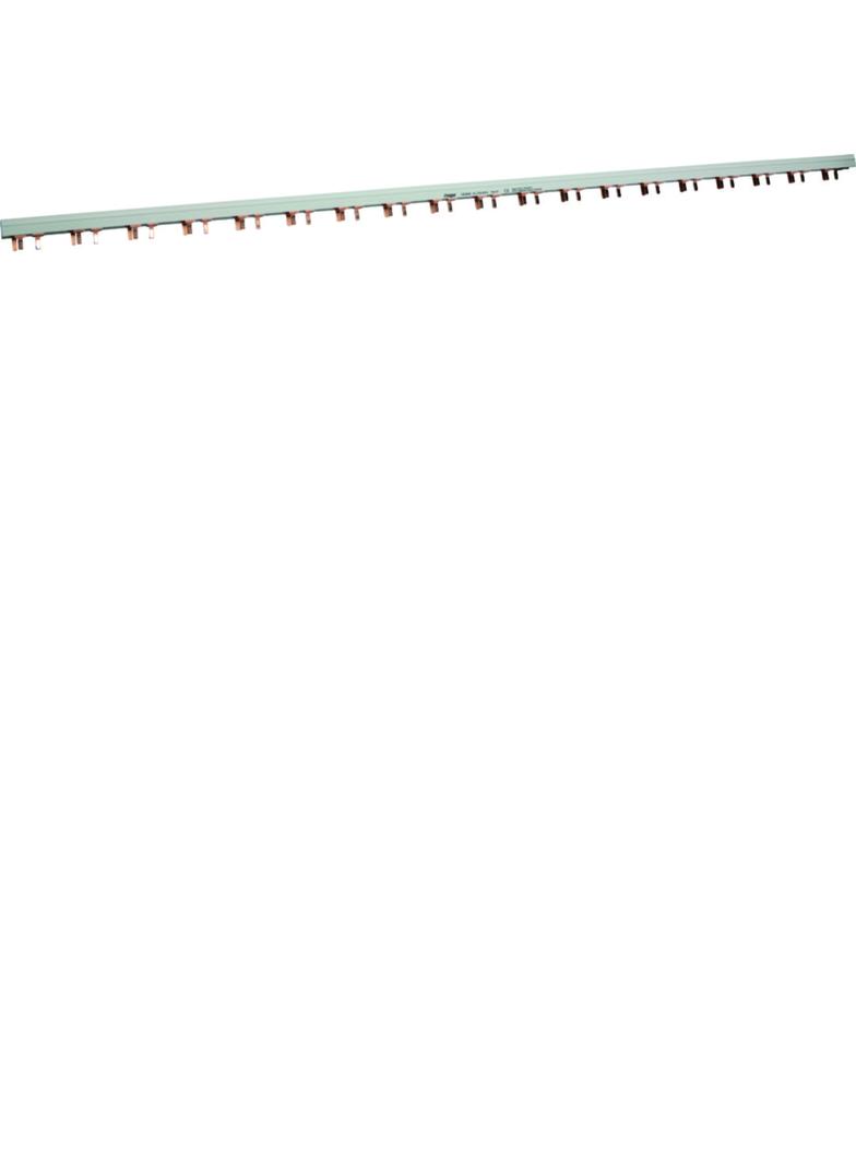 Szyna grzebieniowa kołkowa pozioma 3P 16mm2 57M KB380B HAGER