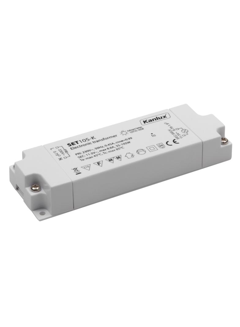 Zasilacz halogenowy 20-105W 240V 11.5V SET105-K 1426 KANLUX