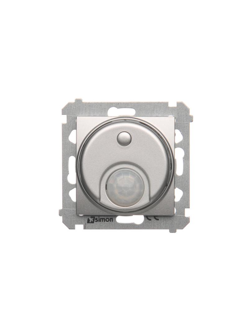 Simon 54 Łącznik z czujnikiem ruchu 20-500 W srebrny mat DCR10T.01/43 KONTAKT