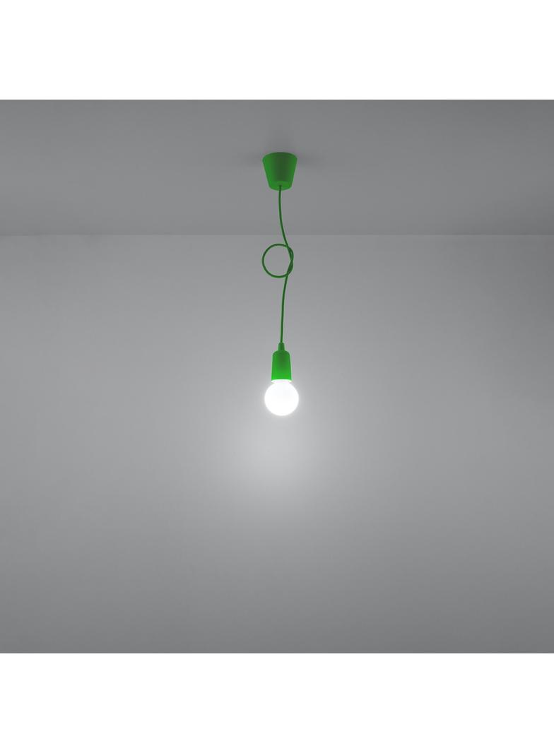 Sollux Lampa wisząca DIEGO 1 zielony SL.0581