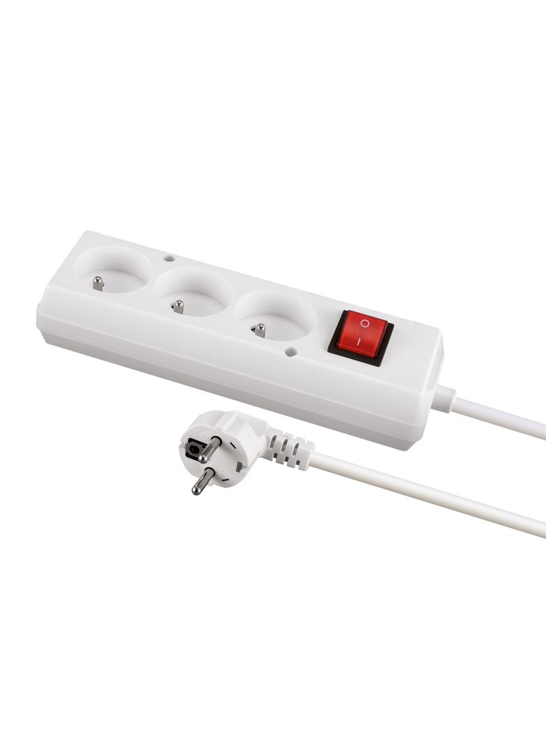 Przedłużacz z uziemieniem i włącznikiem TOR 3 3m 16A ON/OFF