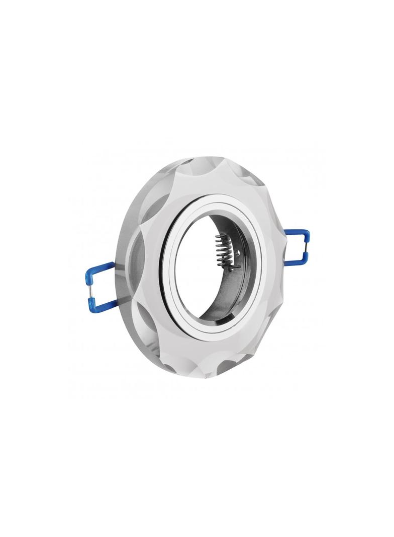 SUFITOWA OPRAWA PUNKTOWA BRILLANTE, SZKŁO, BIAŁY KRYSZTAŁ, OKRĄGŁA