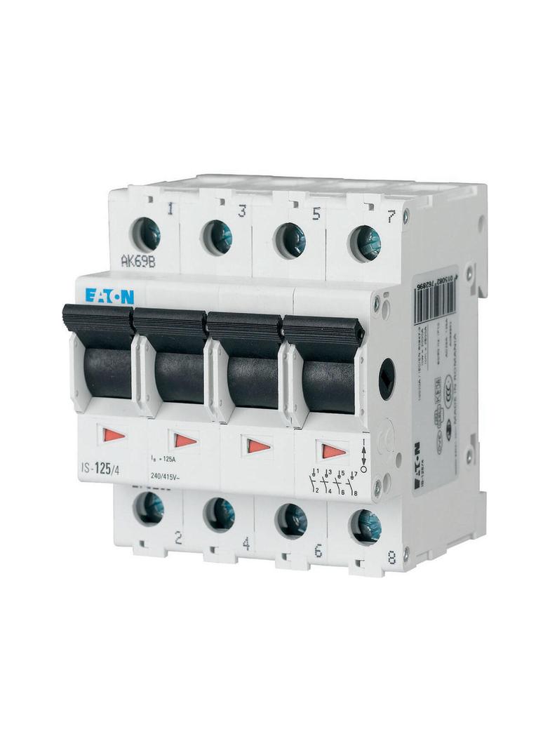 IS-125/4 Rozłącznik główny izolacyjny modułowy 4P 125A 276289 EATON