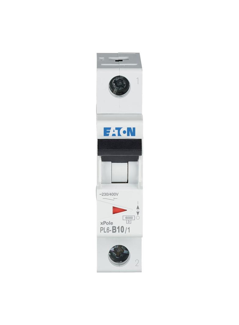 PL6-B10/1 Wyłącznik nadprądowy 6kA B10A 1P 286519 EATON