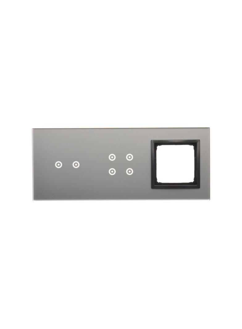 Simon 54 Touch Panel dotykowy S54 Touch 3 moduły 2 pola dotykowe poziome + 4 pola dotykowe + 1 otwór na osprzęt S54 burzowa chmura DSTR3240/72 KONTAKT