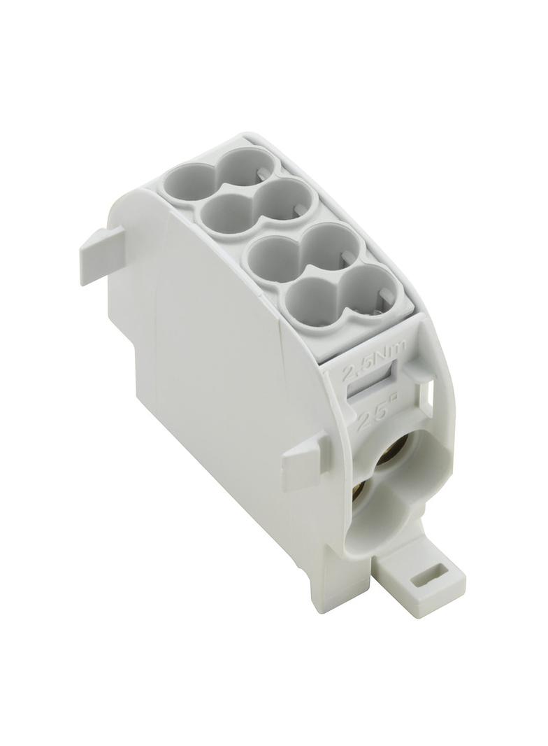 WPD 101 2X25/2X16 GY Zacisk rozdziału potencjału, złącze śrubowe, 1000, 152 A, Liczba biegunów: 1, Jasnoszary /5szt./ 1560730000 WEIDMÜLLER