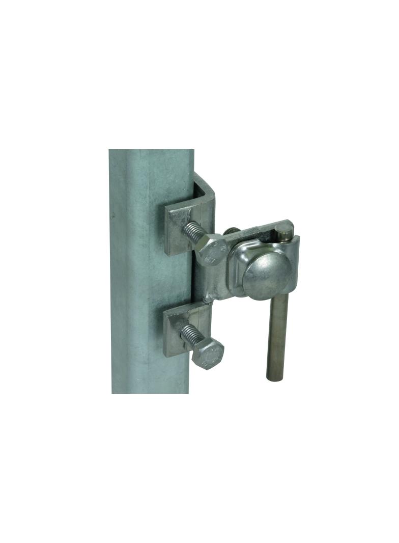 Zacisk krawędziowy 18-35 mm, do drutu 6-10 mm, stal nierdzewna NIRO