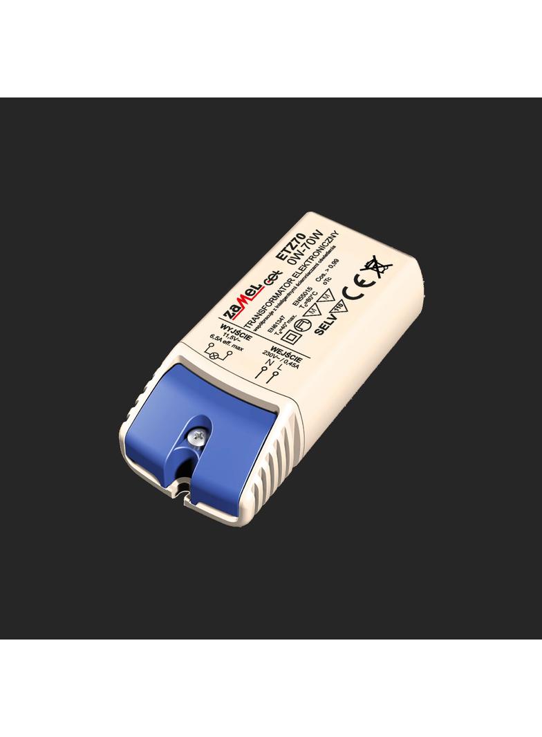 Transformator elektroniczny 230/11,5V 0-70W TYP: ETZ70