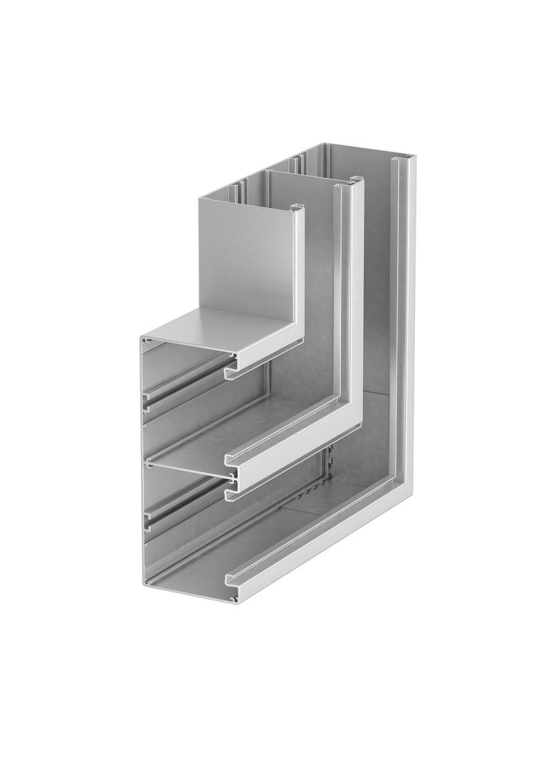 GA-DF90210EL, Naroże płaskie 2-komorowe