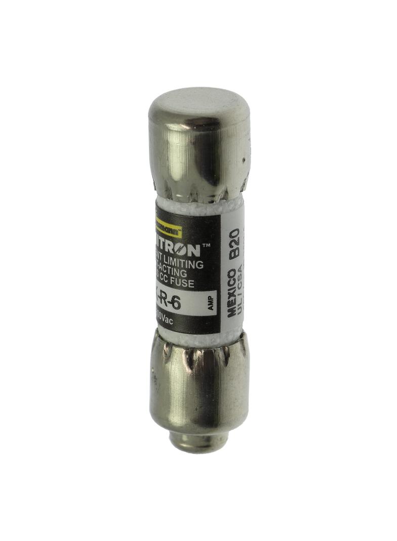 CLASS CC FAST ACTING FUSE CLASS CC 6A 600VAC Limitron Klasa CC KTK-R-6 EATON