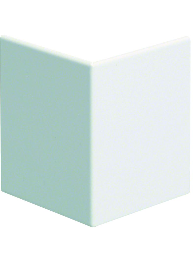 tehalit.BRS Pokrywa kąta zewnętrz. do kanałów z pokrywą 80mm, stal, biała