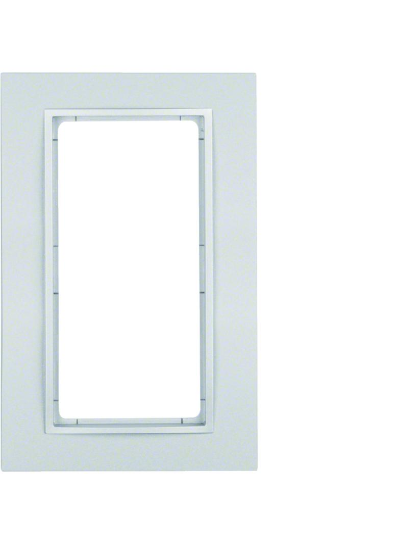 BERKER B.7 Ramka z dużym wycięciem aluminium mat lakierowana 13096424 HAGER
