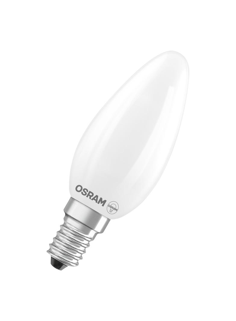 Żarówka LED x3 B35 Świeczka E14 5.5W = 60W 806lm 2700K Ciepła 300° BASE Osram