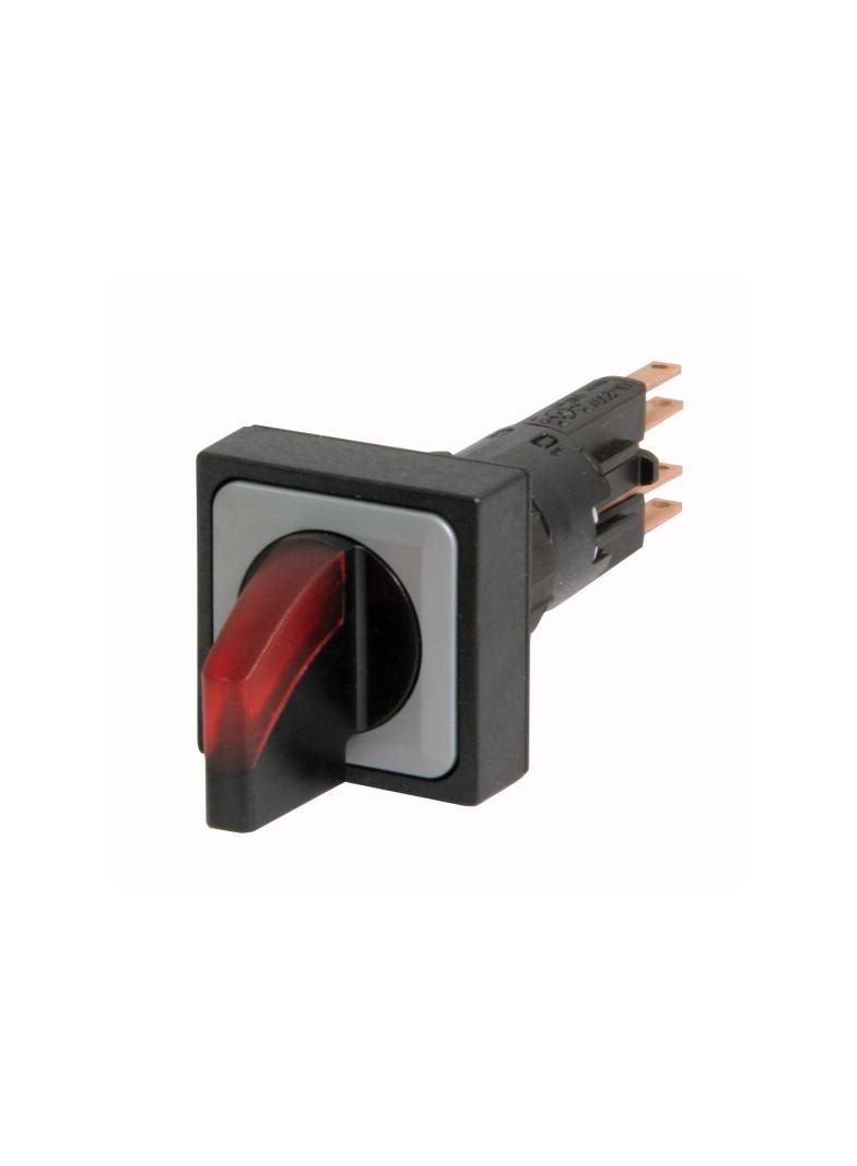 Q25LWK3R1-RT/WB PRZEŁĄCZNIK PODŚWIETLANY 3 POŁOŻENIA,CZERWONY