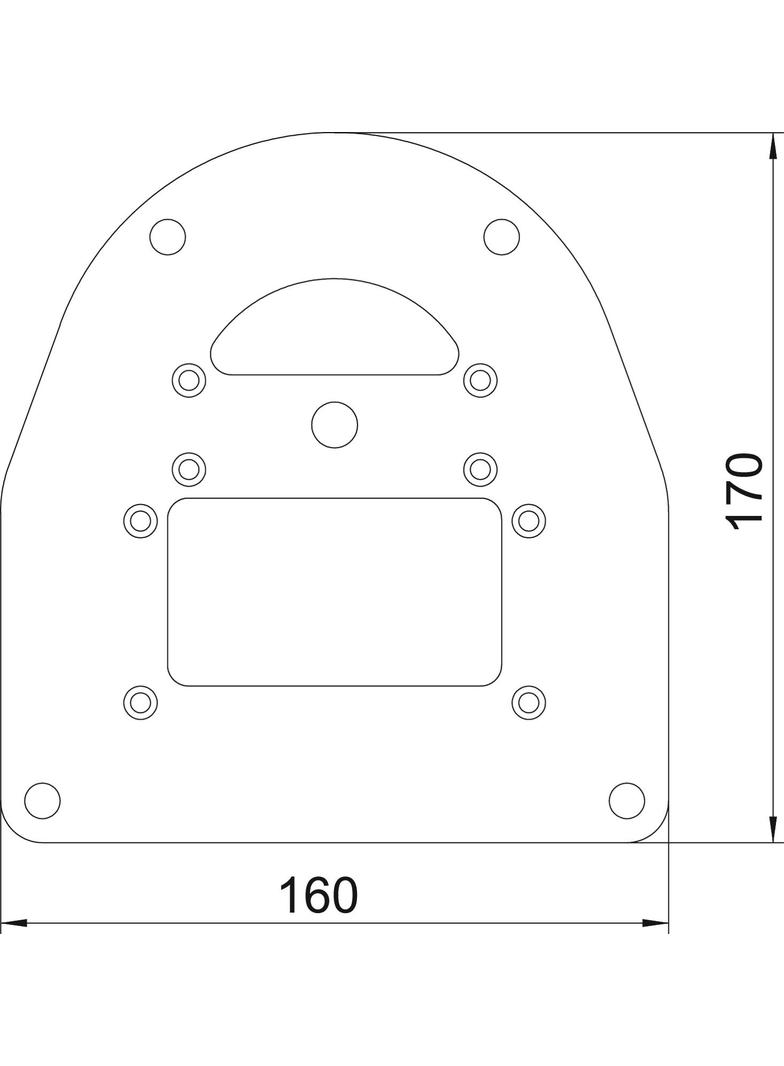 ISSBP110100WA, Płyta podłogowa