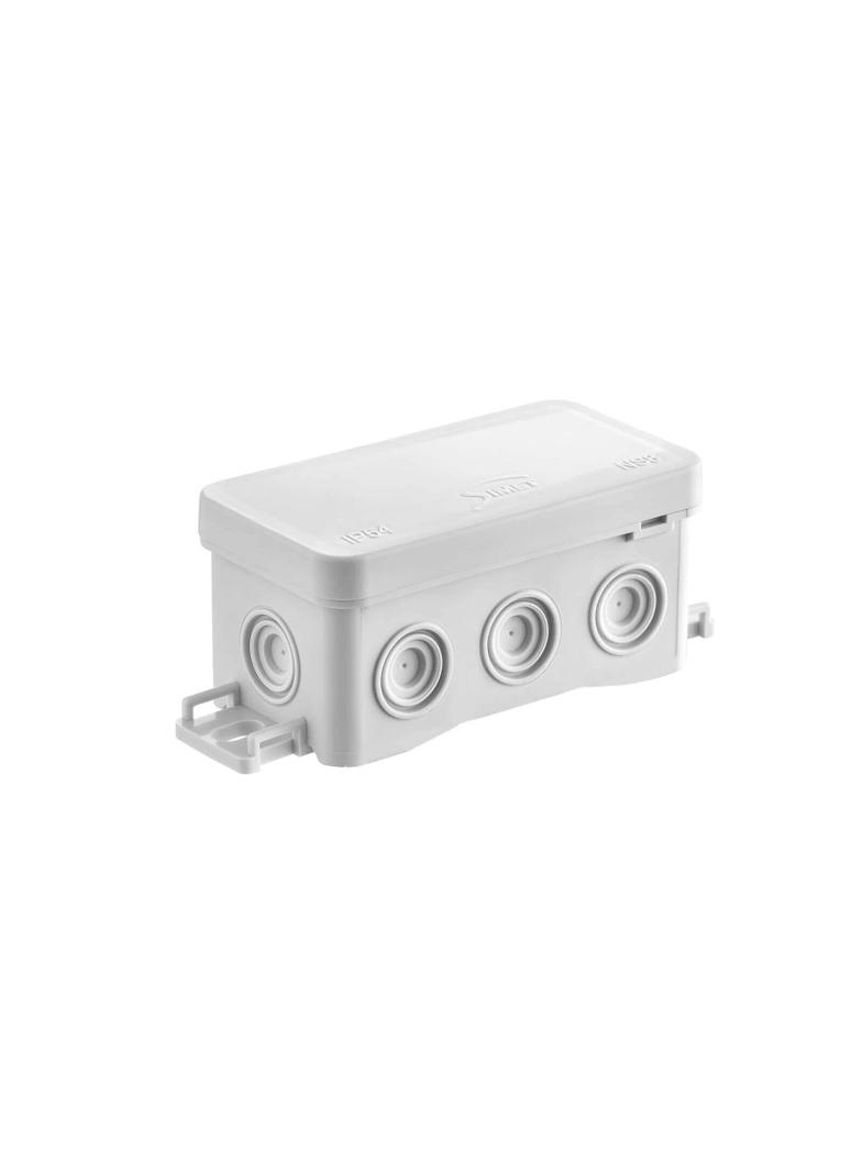 NS8 Puszka instalacyjna naścienna z możliwością zastosowania haka HNS FASTBOX&HOOK - kolor szary  SIMET