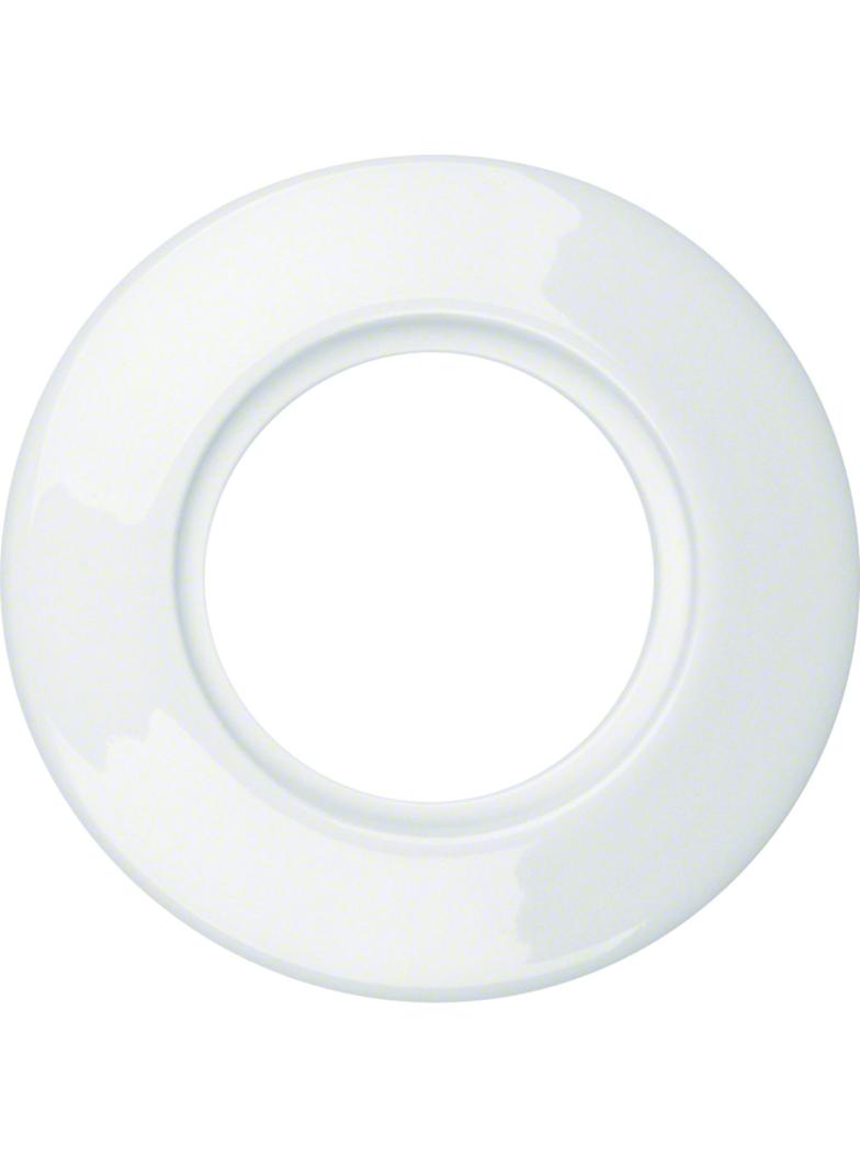 Serie 1930 Ramka pojedyncza porcelanowa biała Berker 138169 WTD3100PWG HAGER
