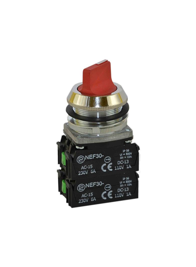 Przycisk NEF30-P4X czerwony W0-NEF30-P 4X C PROMET