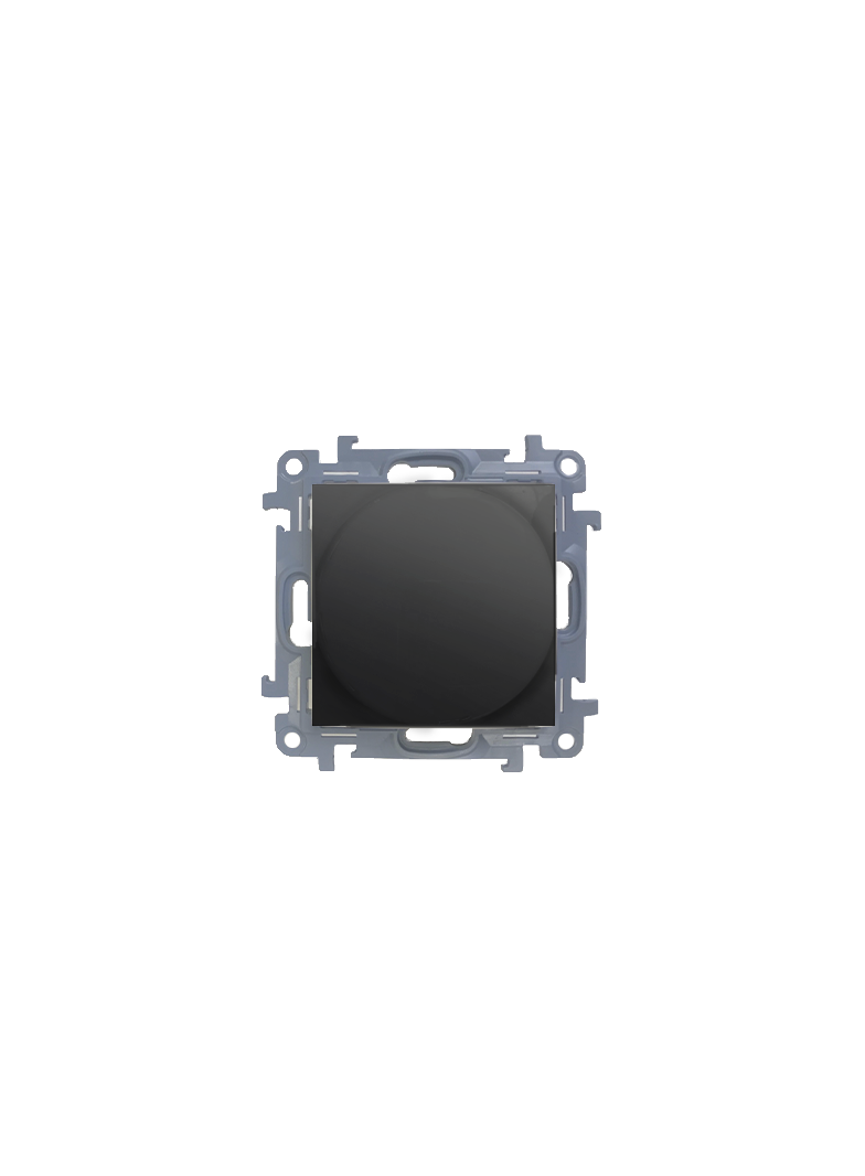 Simon 10 Ściemniacz obrotowy do LED ściemnialnych 230V 2–250W czarny