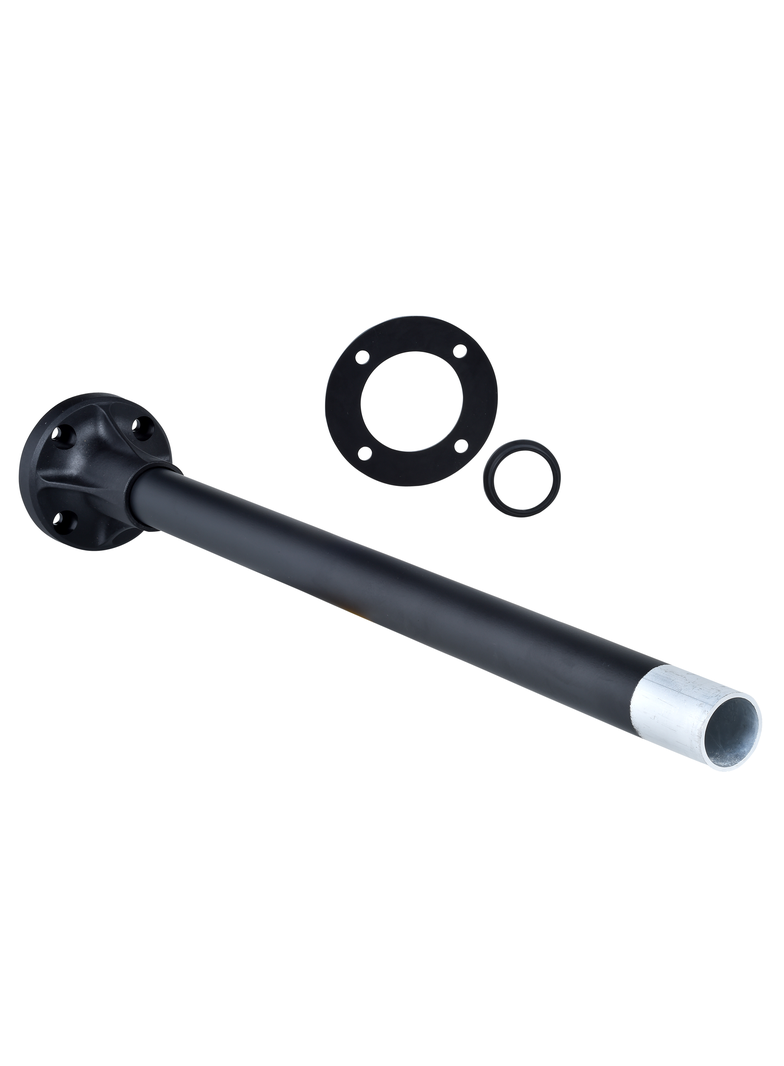 Harmony XVB Aluminiowa rura wspornicza z plastikową płytą mocującą czarna XVBZ03