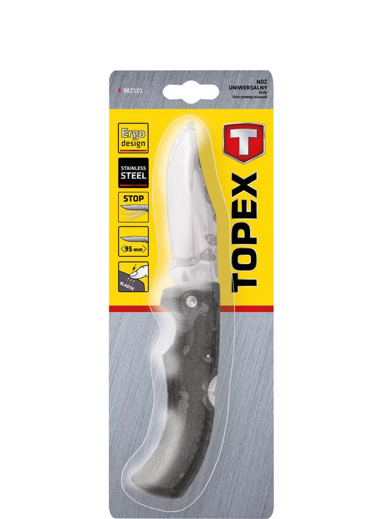 Nóż uniwersalny, ostrze 100 mm, składany