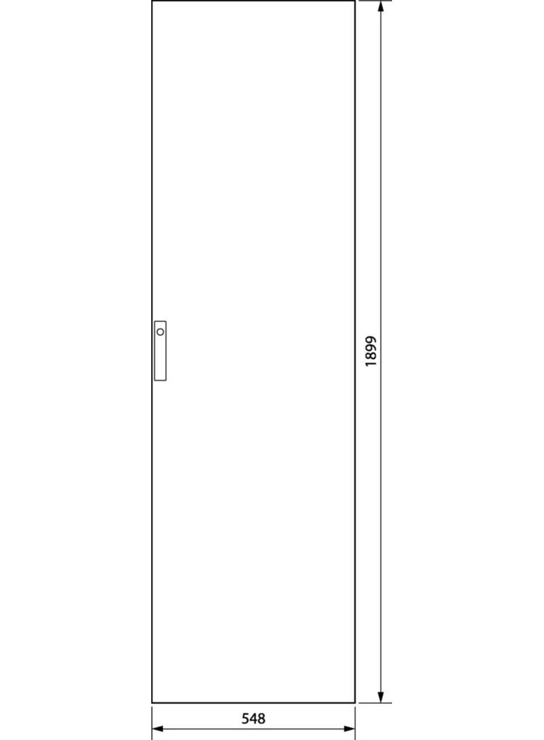 univers Drzwi prawe pełne IP54 1900x550mm FZ210D HAGER