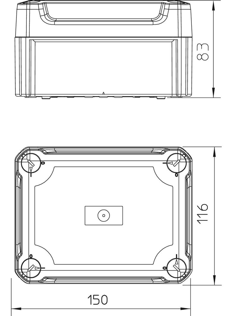 T 100 OE HD TR, Puszka odgałęźna
