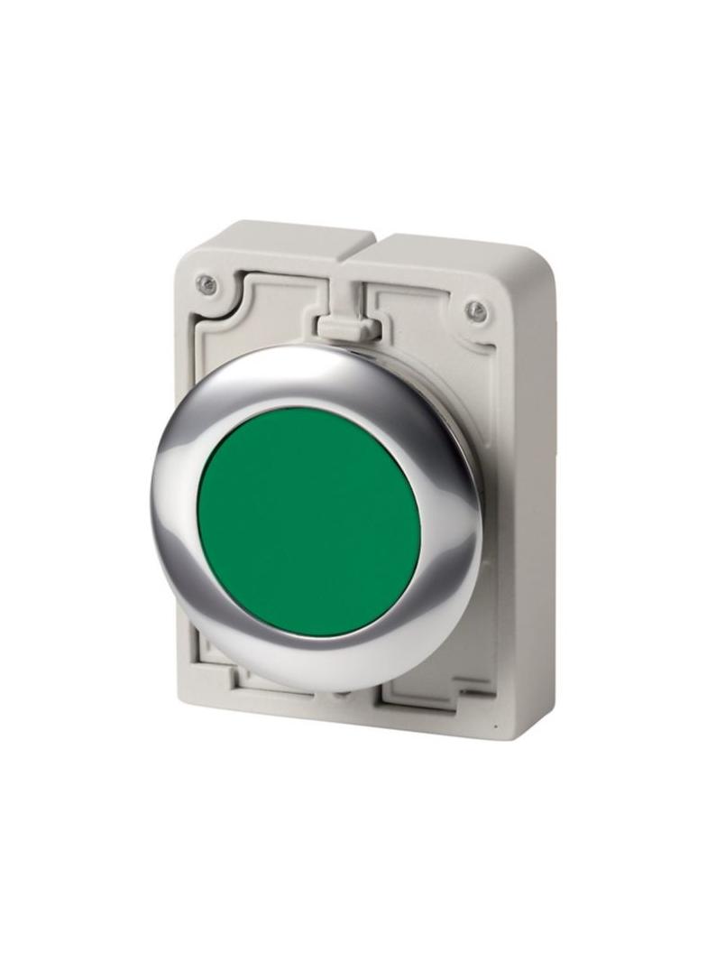 M30C-FD-G Przycisk 30mm płaski zielony z samopowrotem 182919 EATON