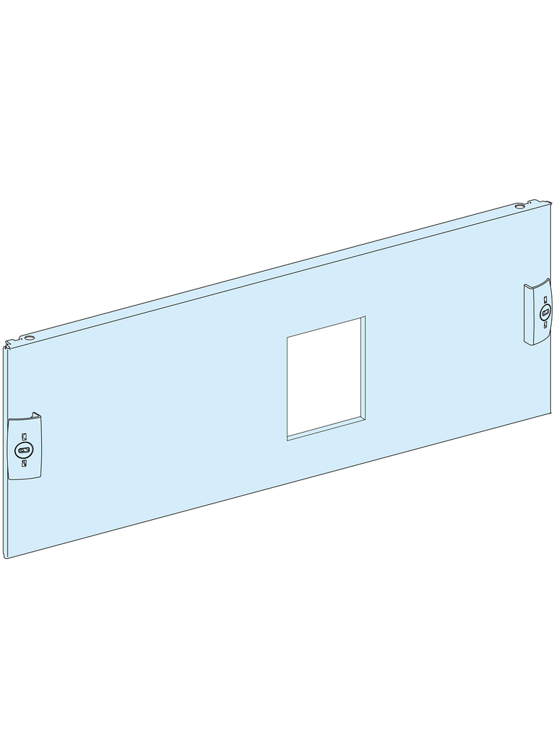 Rozdzielnice PrismaSet, płyta czołowa do mocowanego poziomo CVS250 4P