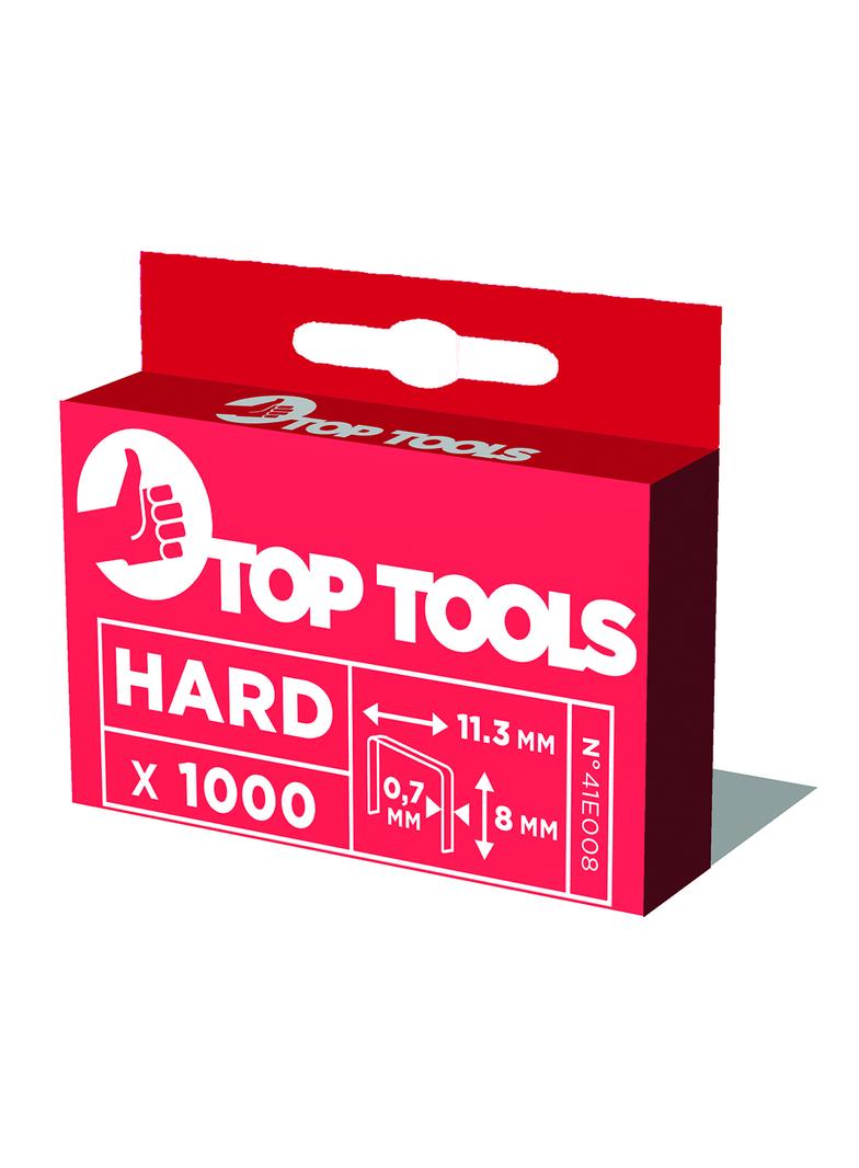 Zszywki typ J, 8 mm, 1000 szt.