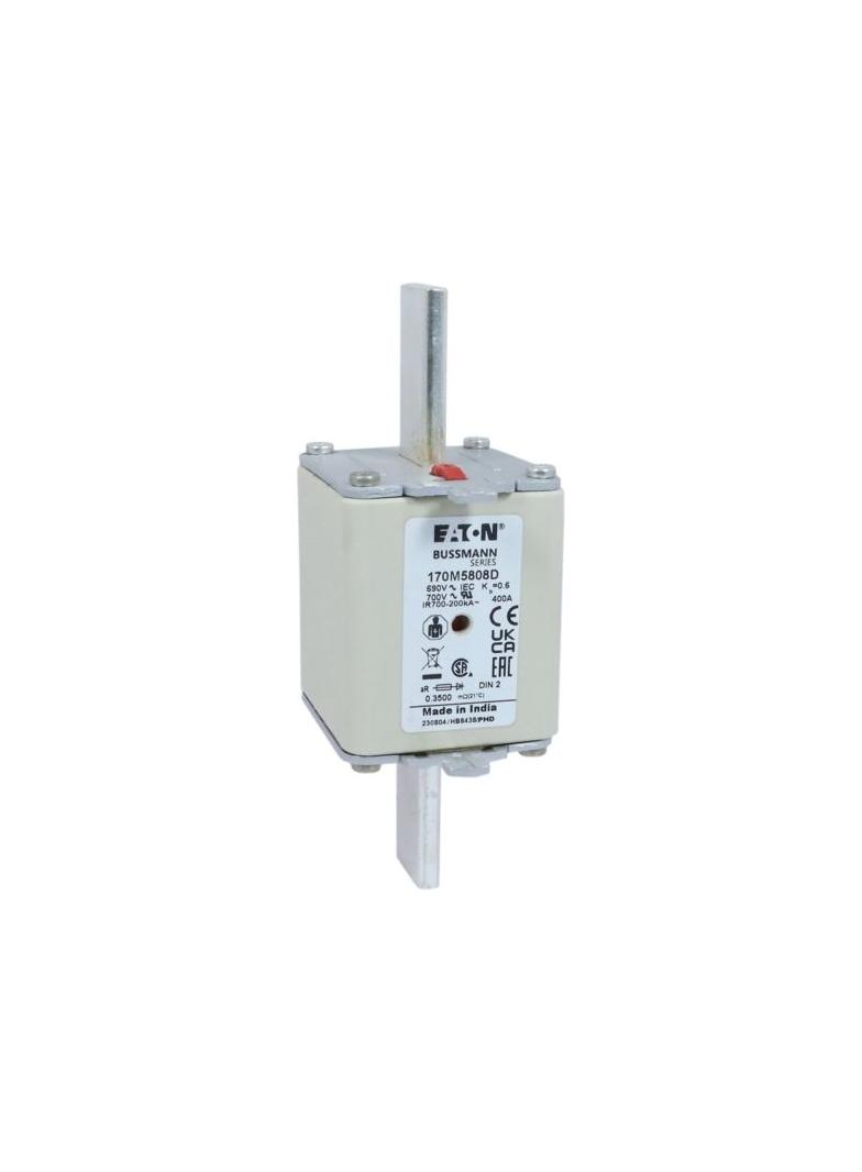 400A 690V aR DIN 2 HSDNH FUSE Wkładka szybka 400A AC 690V DIN 2 aR DIN IEC podwójny wskaźni 170M5808