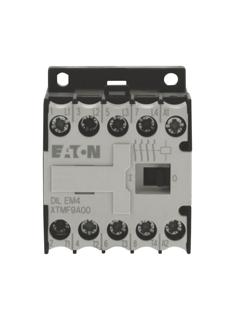 DILEM4(110V50HZ,120V60HZ) mały stycznik AC-3 4kW 4 polowy 051801 EATON